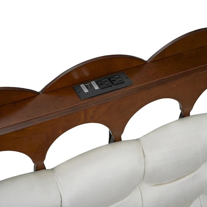 Cama de plataforma de madera con 2 cajones grandes y cama nido tamaño Twin-XL