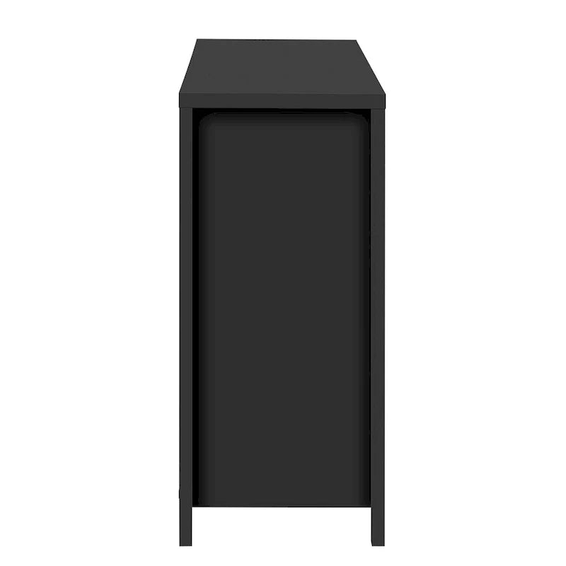 Aufbewahrungs-Sideboard mit höhenverstellbaren Einlegeböden auf 3 Ebenen