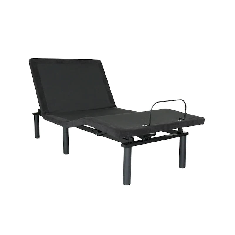 Base de cama eléctrica ajustable tamaño Twin XL color negro antiguo con control remoto