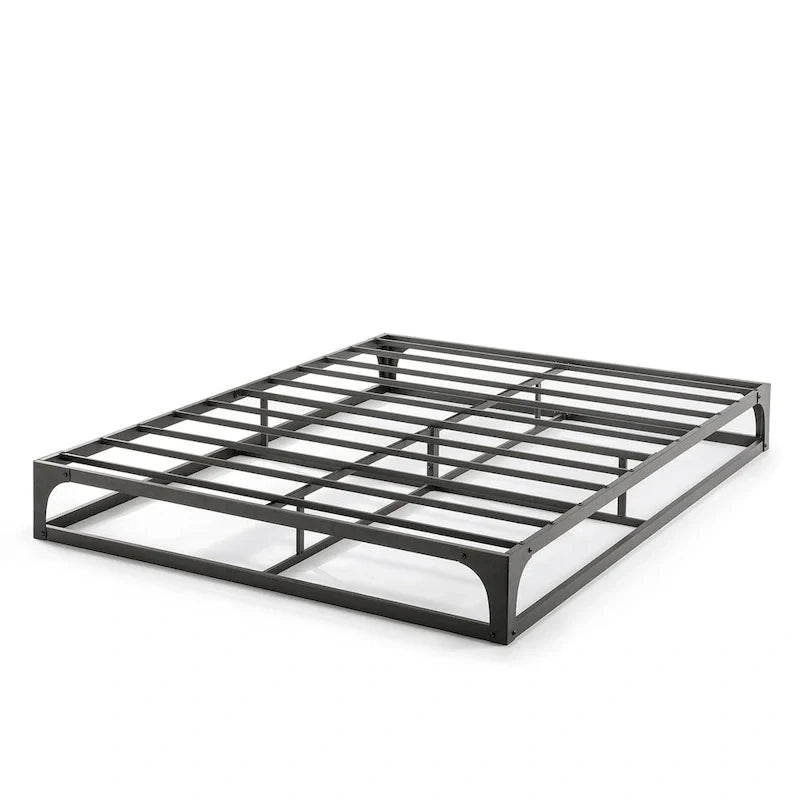 Estructura de cama con plataforma de metal resistente de 9 pulgadas