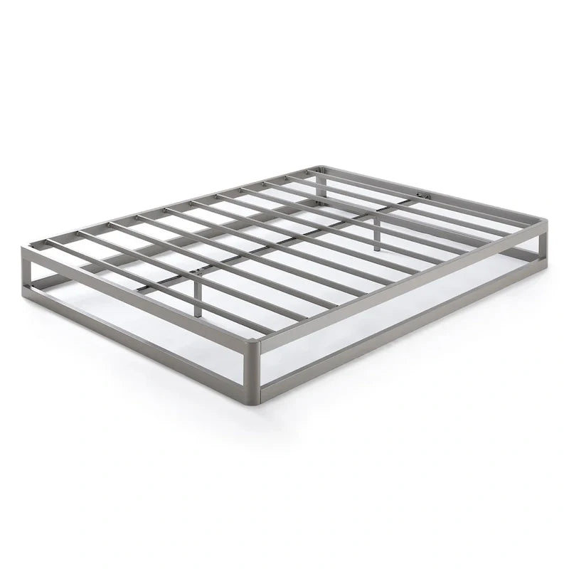 Estructura de cama con plataforma de metal resistente de 9 pulgadas