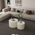 Couchtisch-Set mit Wellenstreifen für Wohnzimmer und Schlafzimmer