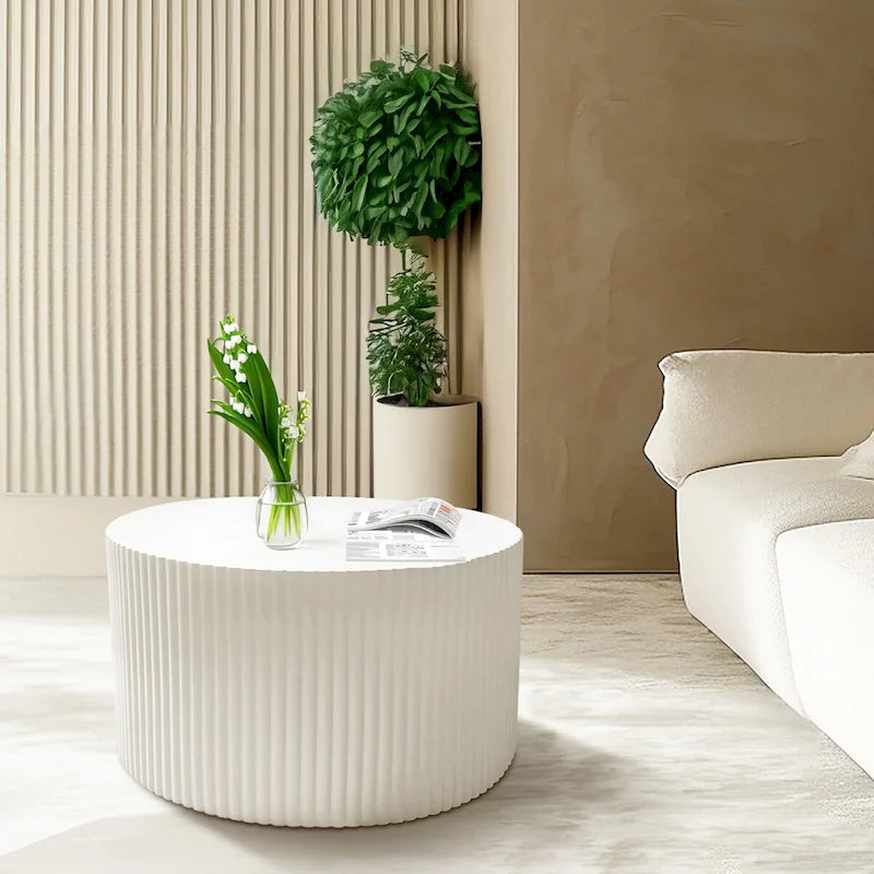 Couchtisch-Set mit Wellenstreifen für Wohnzimmer und Schlafzimmer
