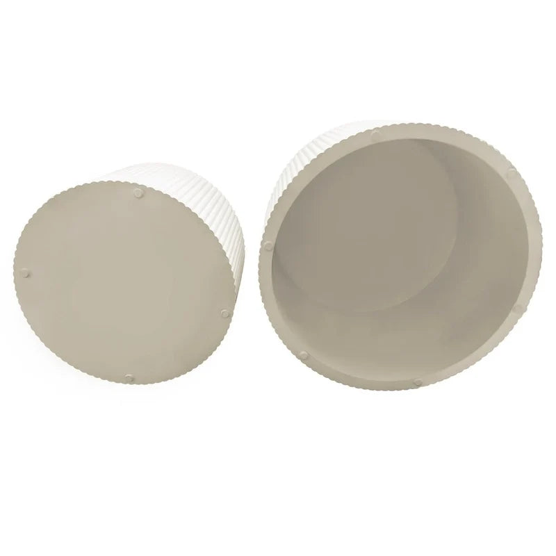 Couchtisch-Set mit Wellenstreifen für Wohnzimmer und Schlafzimmer