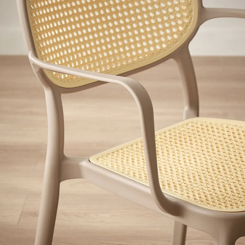 Set of 2 Modern Stackable Indoor or Outdoor Dining Chair