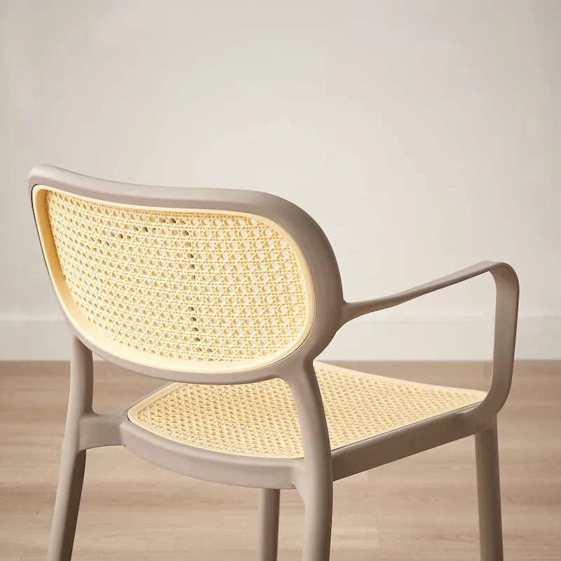 Set of 2 Modern Stackable Indoor or Outdoor Dining Chair