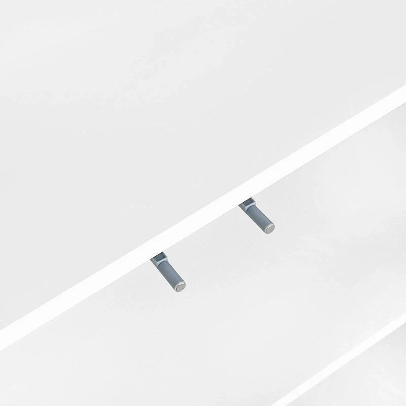 Gabinete de almacenamiento con diseño de ondas, 2 puertas y 2 cajones ajustables, ideal para estudio, entrada y sala de estar
