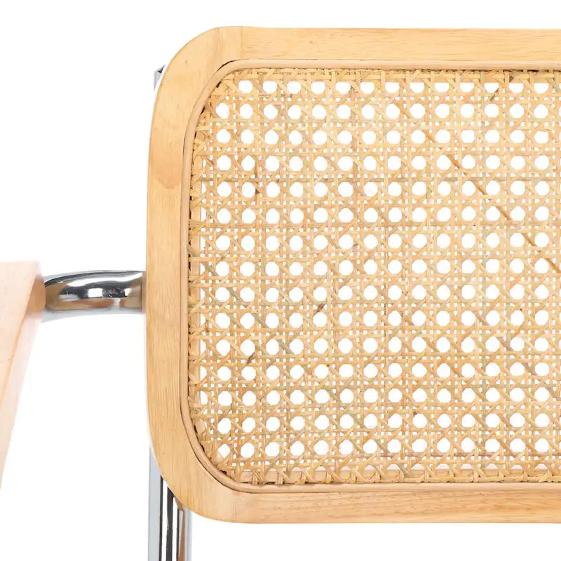 Rattan Cantilever Dining Chair Set of 2